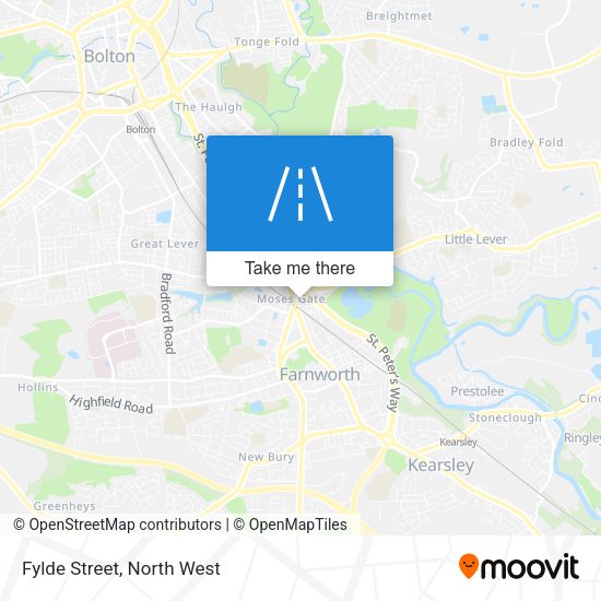 Fylde Street map