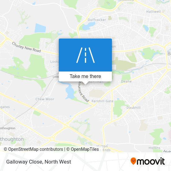 Galloway Close map