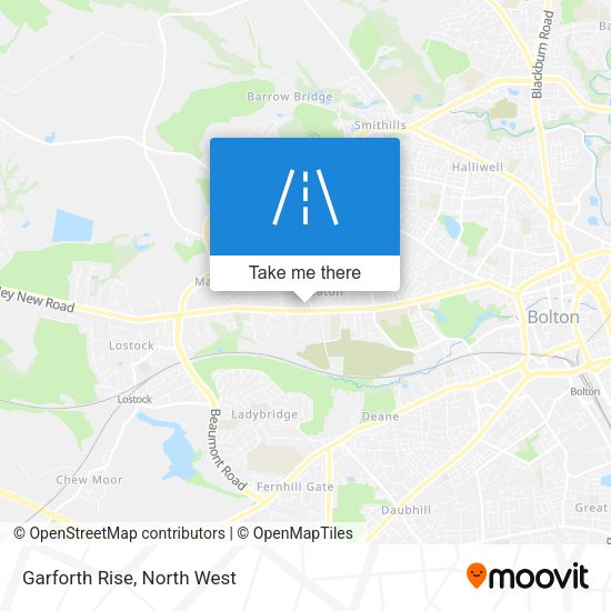 Garforth Rise map
