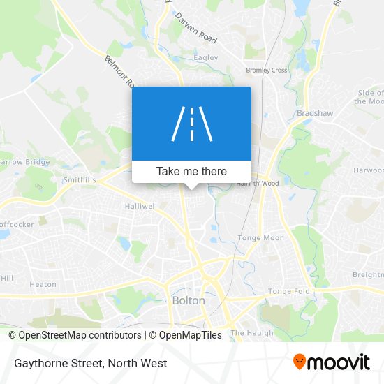 Gaythorne Street map