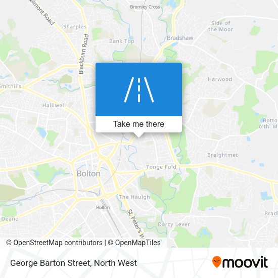 George Barton Street map