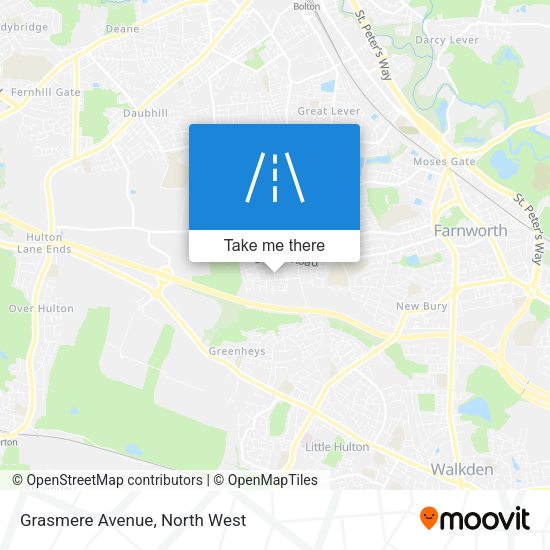 Grasmere Avenue map