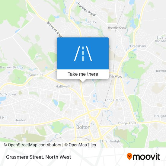Grasmere Street map