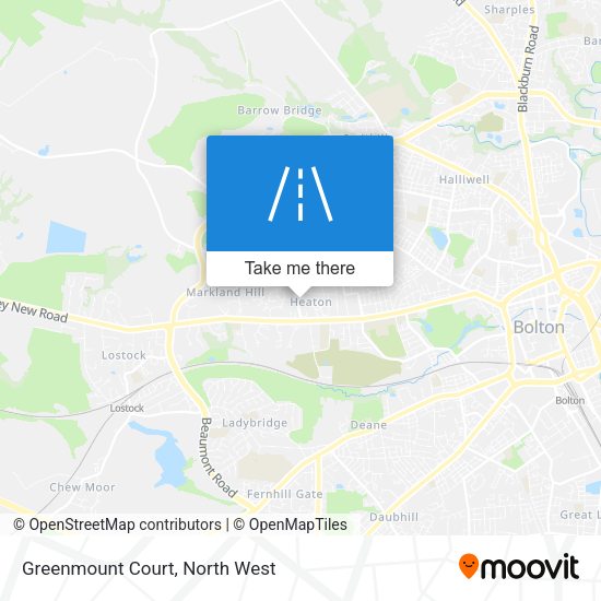 Greenmount Court map