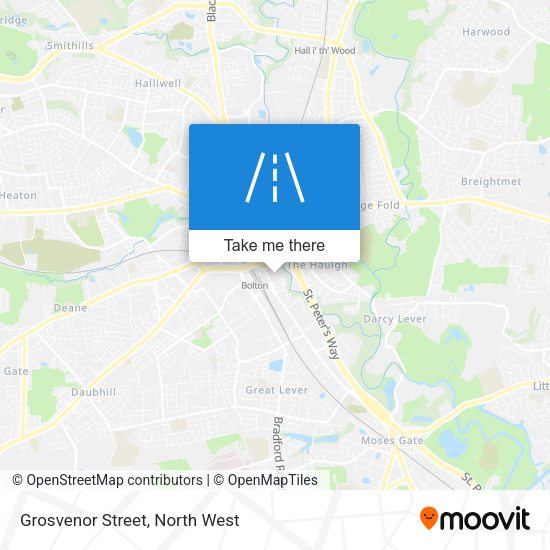 Grosvenor Street map