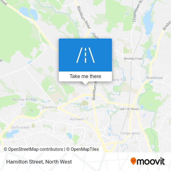Hamilton Street map