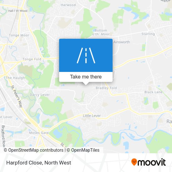 Harpford Close map