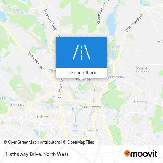 Hathaway Drive map