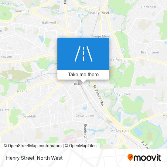 Henry Street map