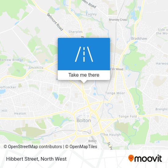 Hibbert Street map