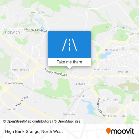 High Bank Grange map