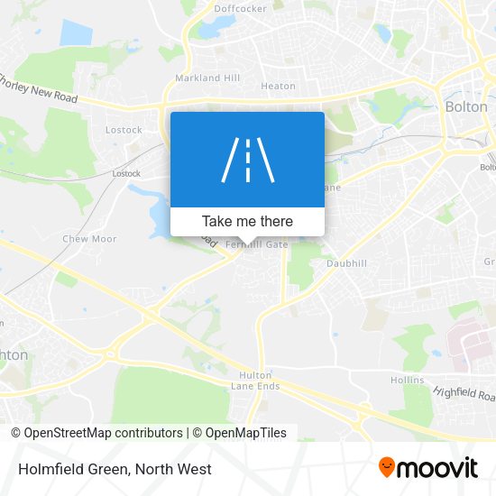 Holmfield Green map