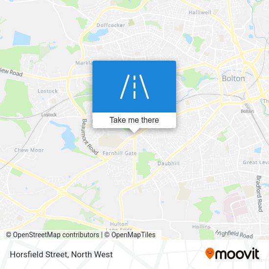 Horsfield Street map