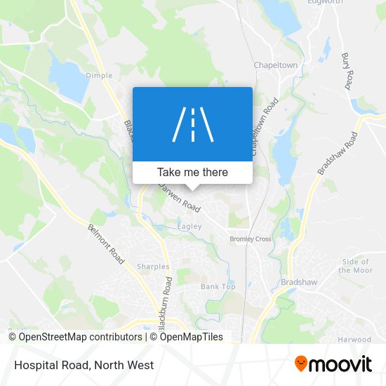 Hospital Road map
