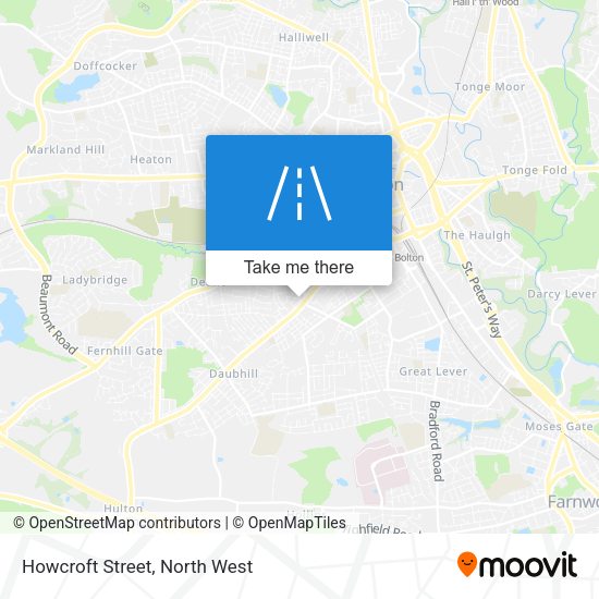 Howcroft Street map
