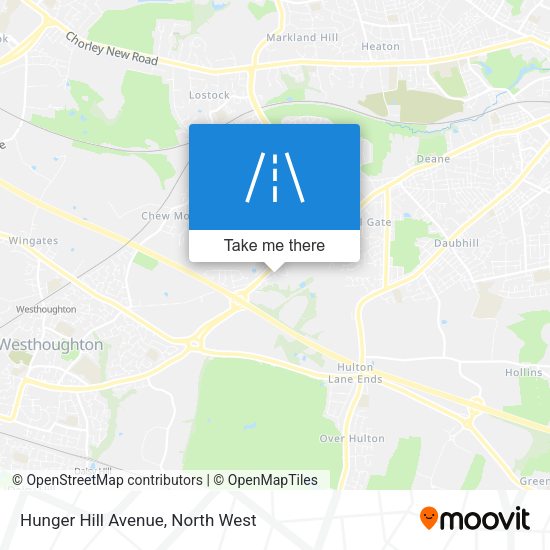 Hunger Hill Avenue map