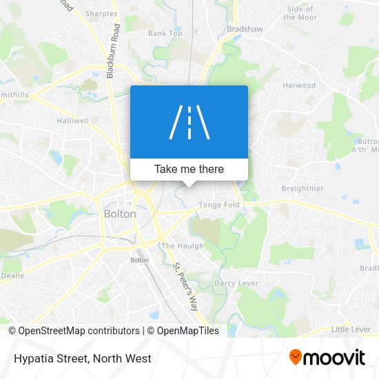 Hypatia Street map