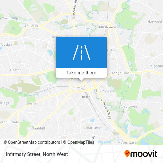 Infirmary Street map