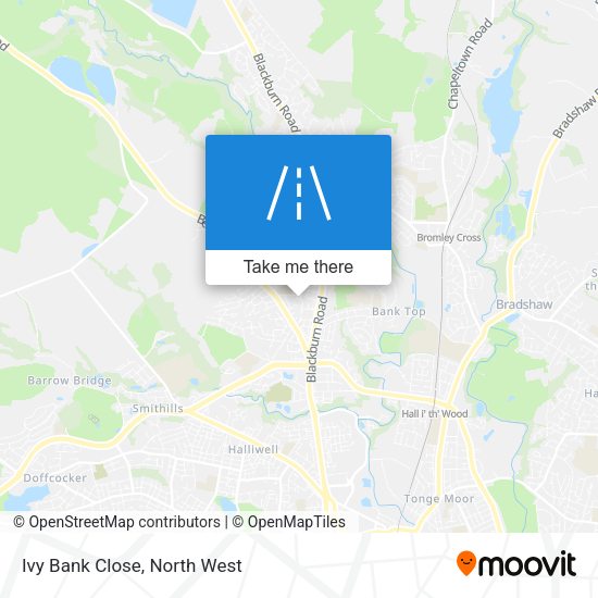 Ivy Bank Close map