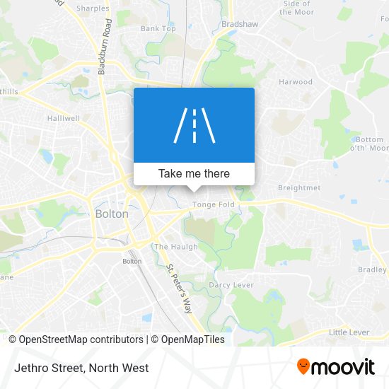 Jethro Street map