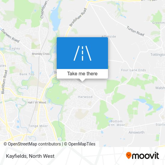 Kayfields map