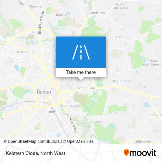 Kelstern Close map