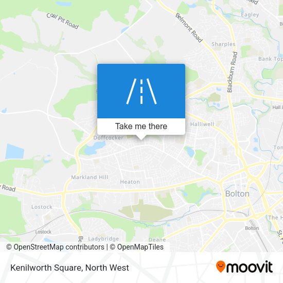 Kenilworth Square map