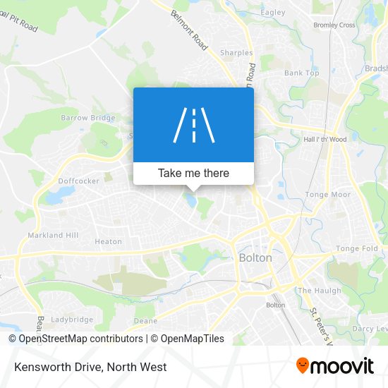 Kensworth Drive map