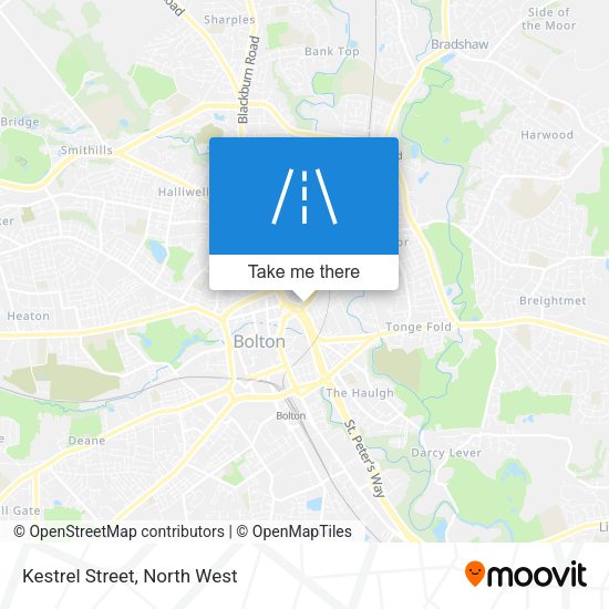 Kestrel Street map