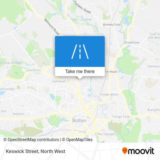 Keswick Street map