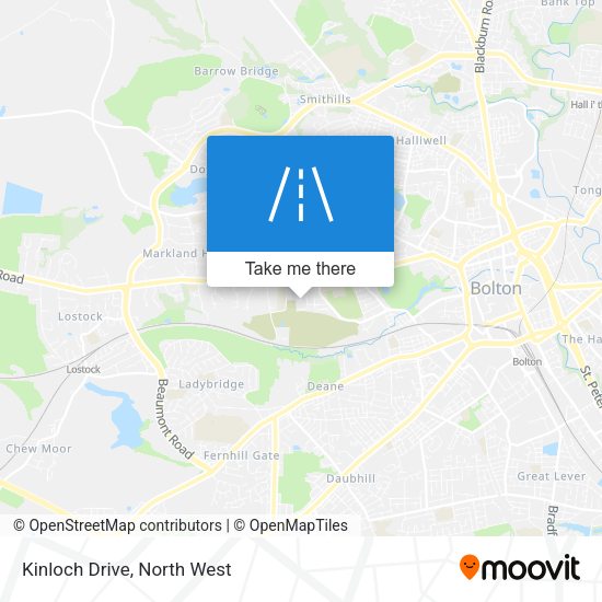 Kinloch Drive map