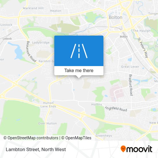 Lambton Street map