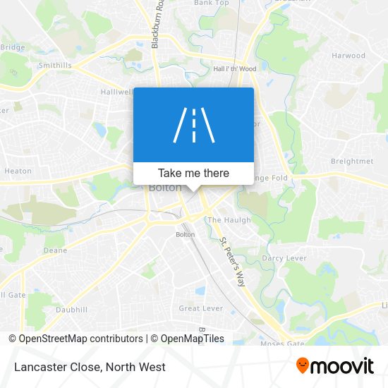 Lancaster Close map