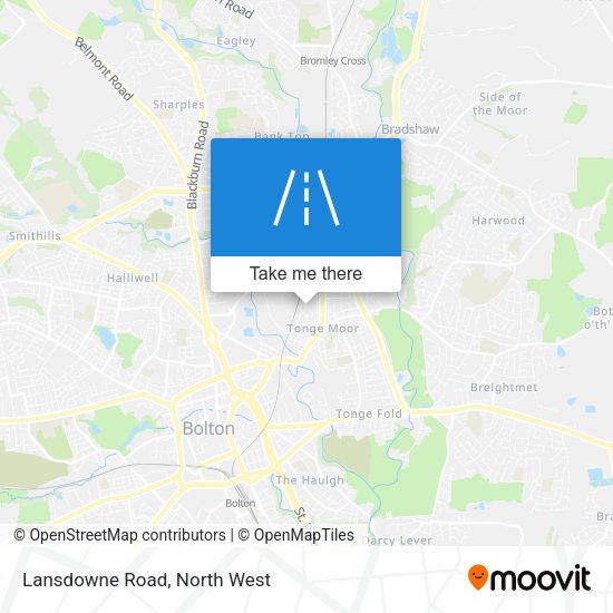 Lansdowne Road map