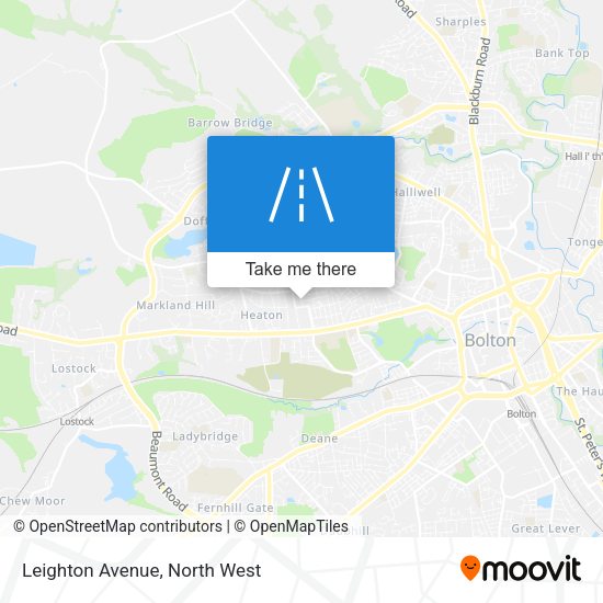Leighton Avenue map
