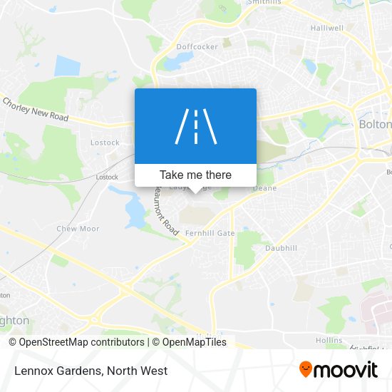 Lennox Gardens map
