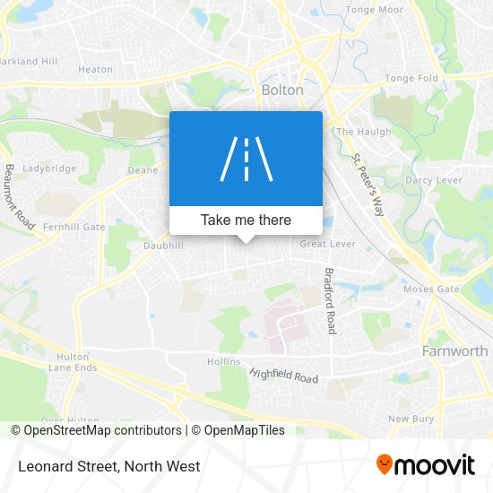 Leonard Street map