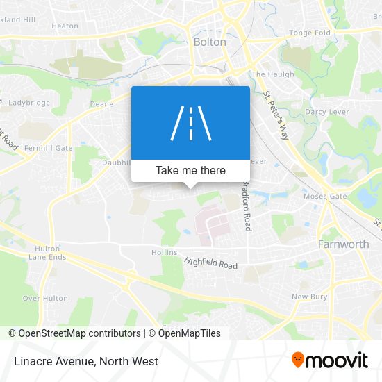 Linacre Avenue map