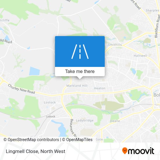 Lingmell Close map