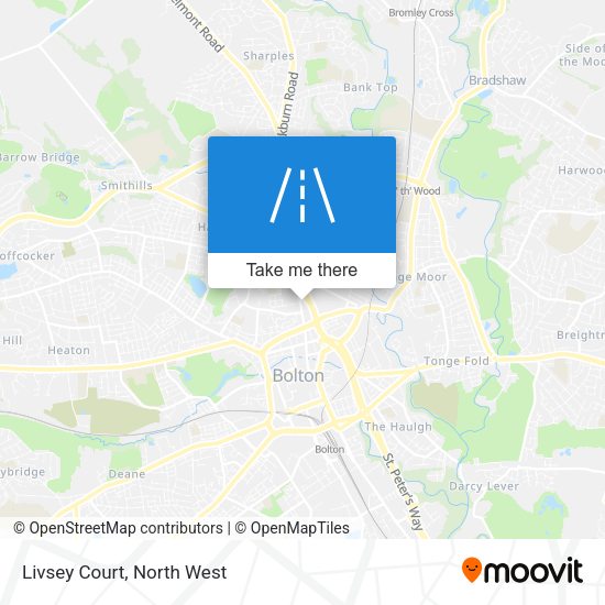 Livsey Court map