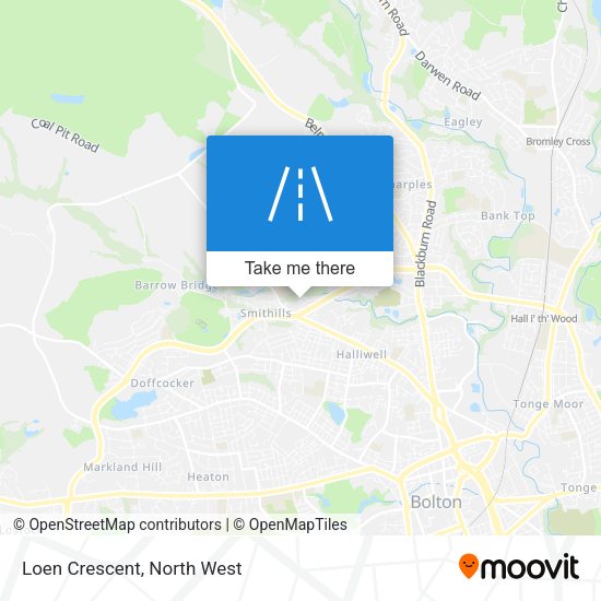 Loen Crescent map