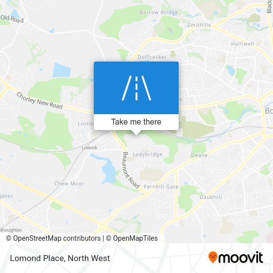 Lomond Place map