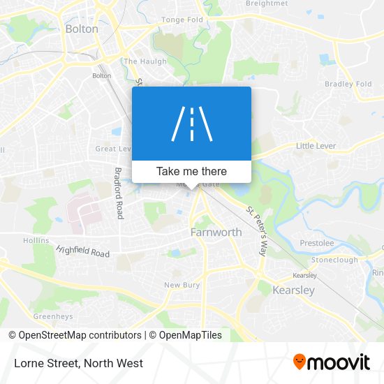 Lorne Street map