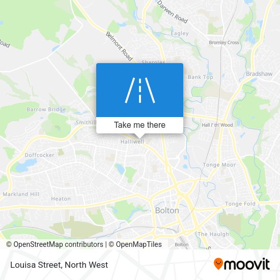Louisa Street map