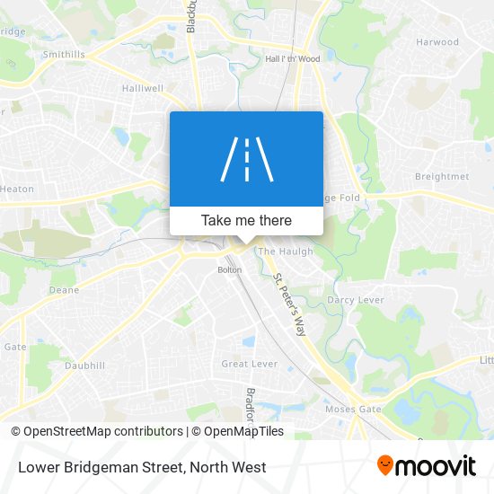 Lower Bridgeman Street map