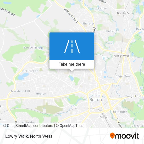 Lowry Walk map