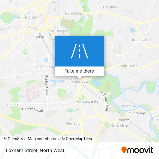 Loxham Street map
