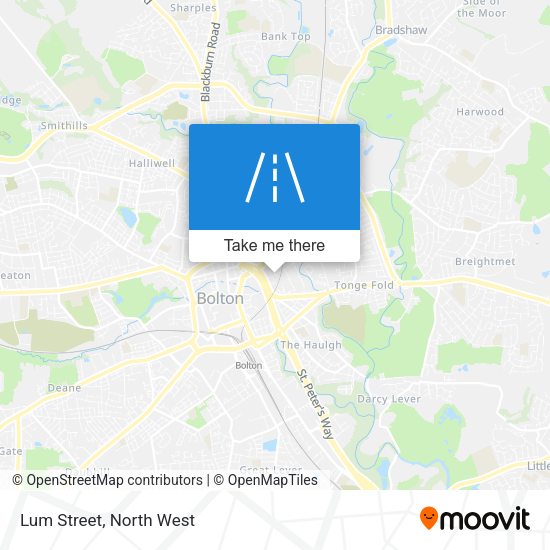 Lum Street map