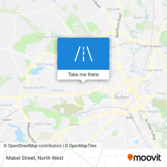 Mabel Street map