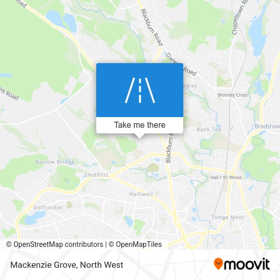 Mackenzie Grove map